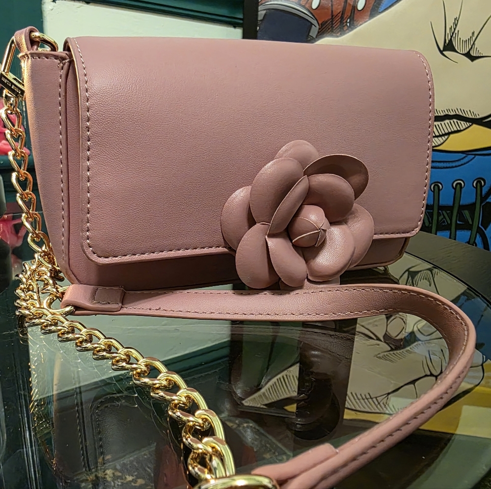 Anna Klein Pink Rose Purse